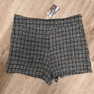 Lucca Coutture Tweed Shorts E1
